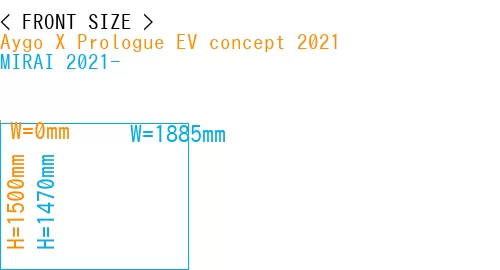 #Aygo X Prologue EV concept 2021 + MIRAI 2021-